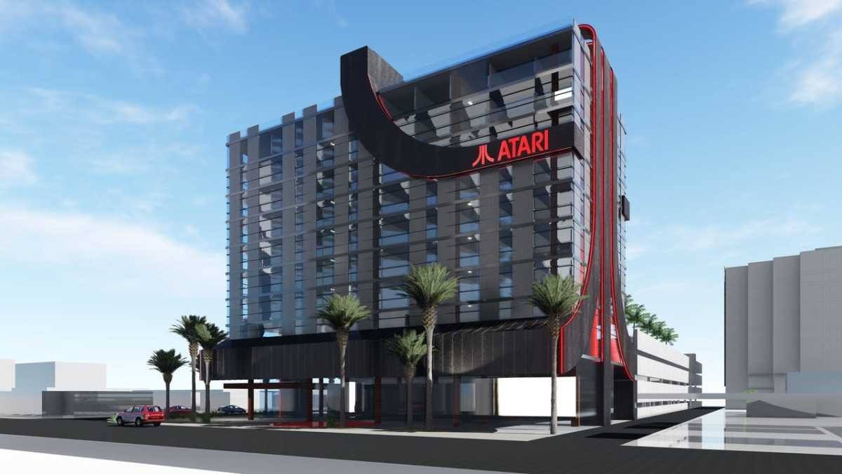 Render de Edificio Hotel Atari